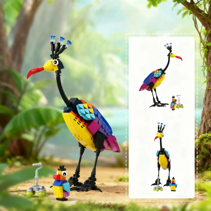 Kevin Bird Bricks Set-Cartoon Animals for Balloon House 🎈🦜