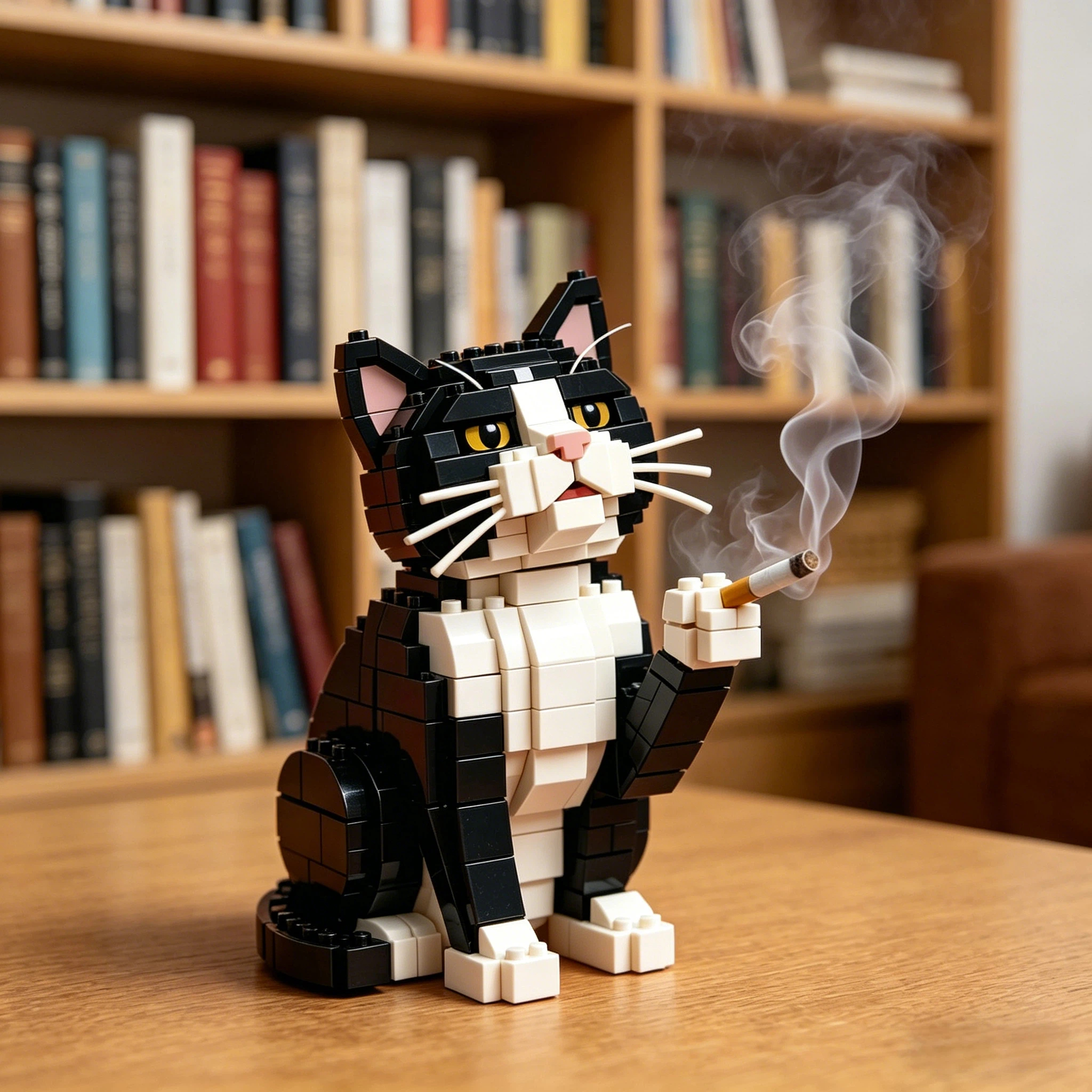 Zero Stress Cat Brick Set | Attitude Collector Piece