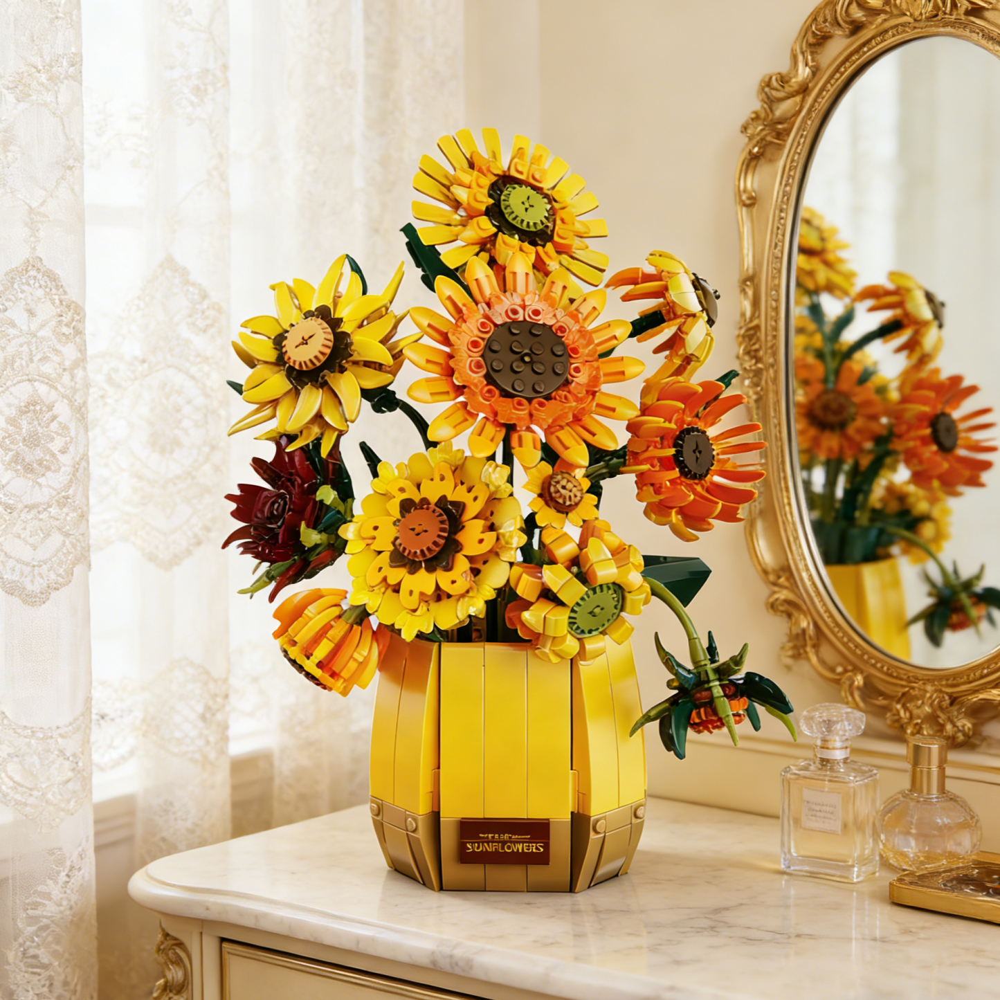 🌻The Sunflower Bloom Building Block set