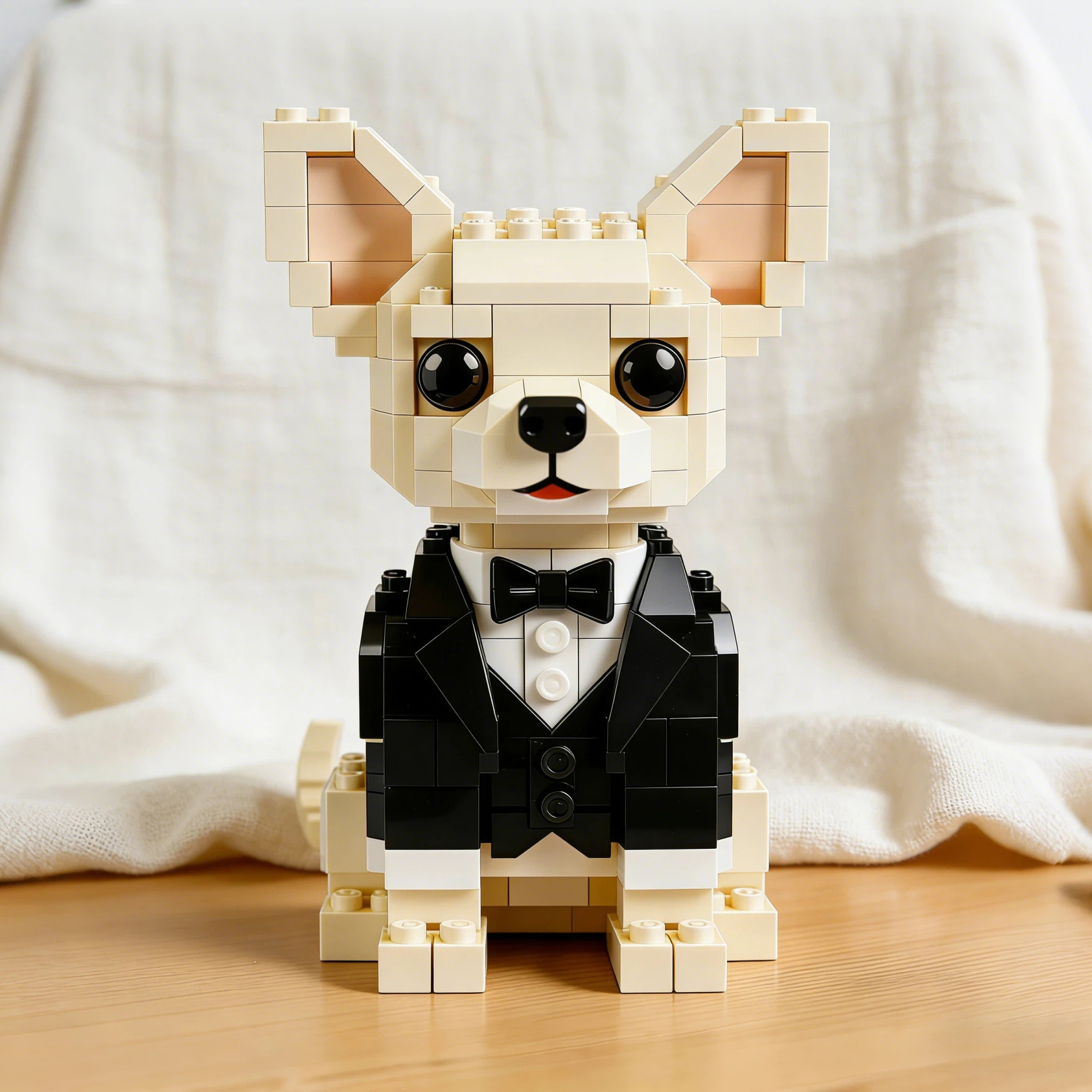 Tuxedo Chihuahua Brick Set🐶