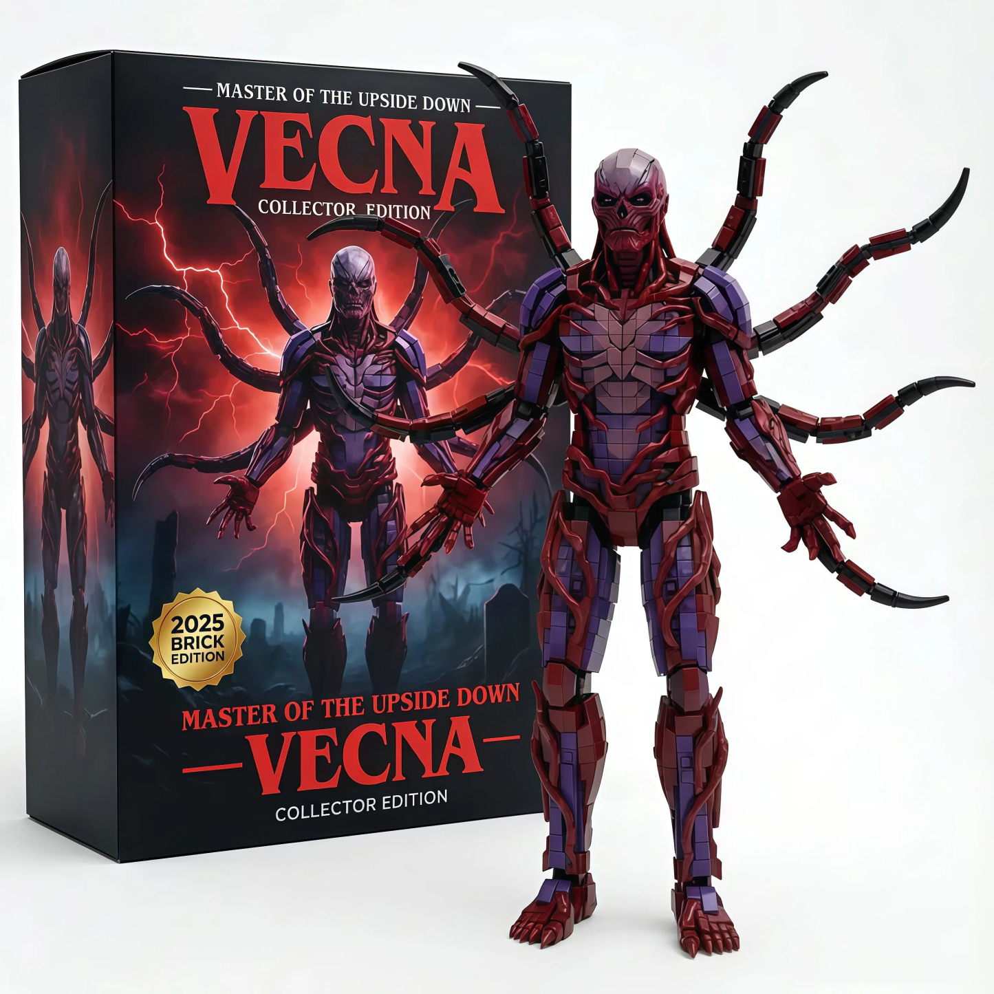 VECNA:Master of the Upside Down — 2025 Collector Brick Edition🔥