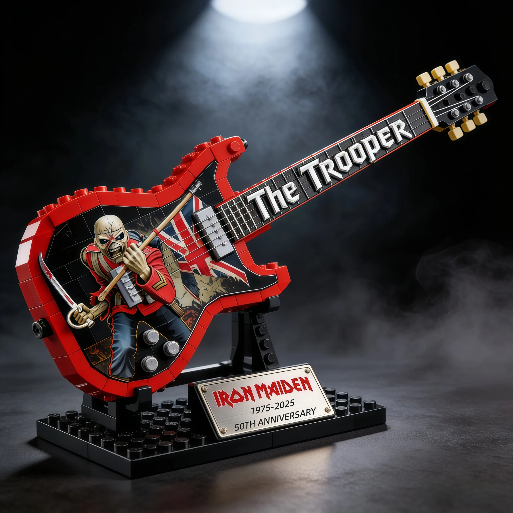 Iron Maiden 50th Anniversary Limited Edition Guitar Brick Set