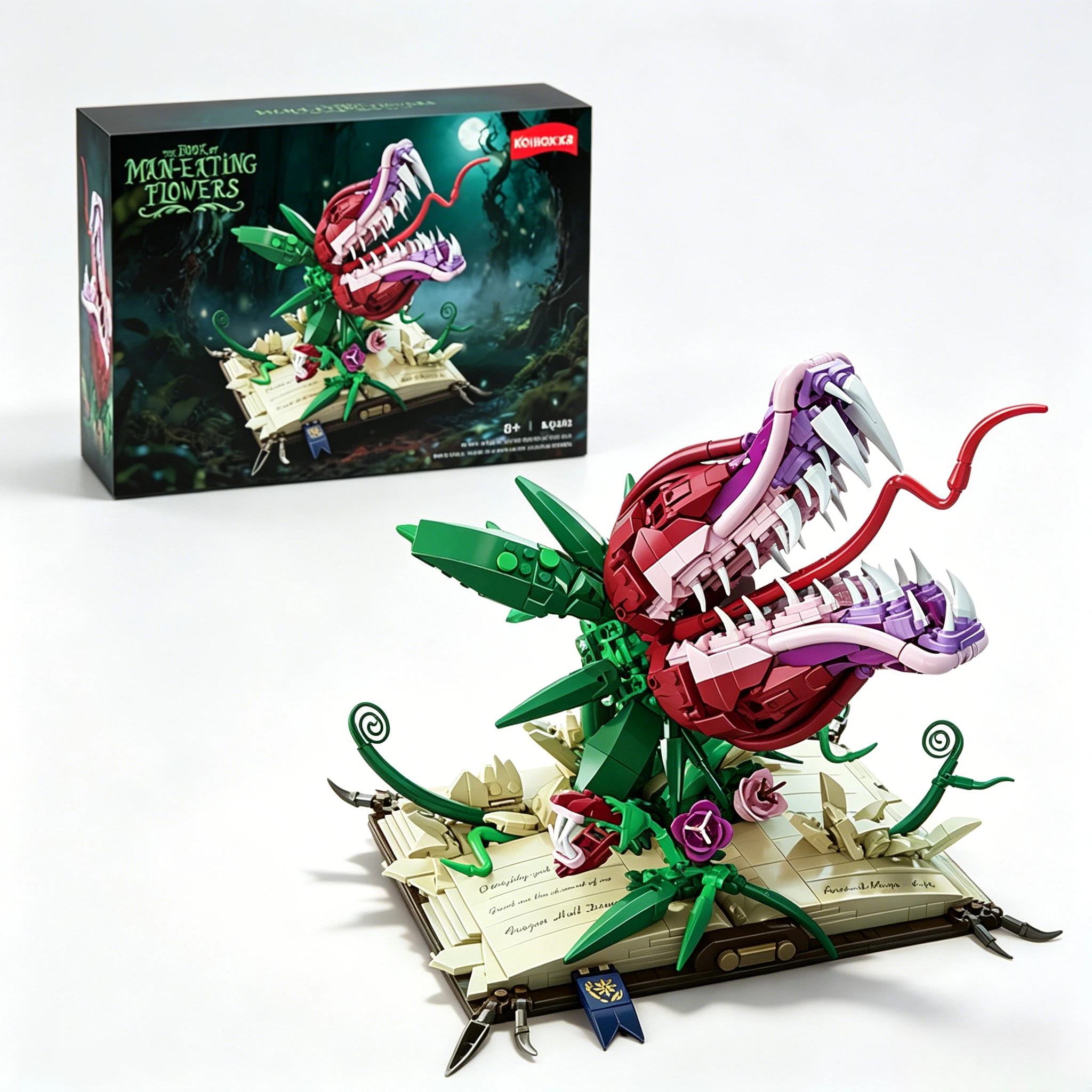 Carnivorous Plant Collection Building Sets – Dark Fantasy Horror