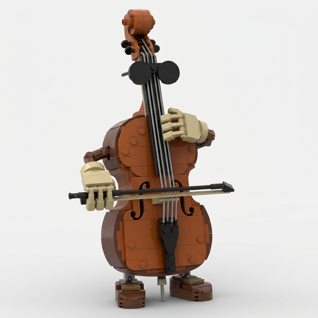 The Singing Cello Building Block Set🎻