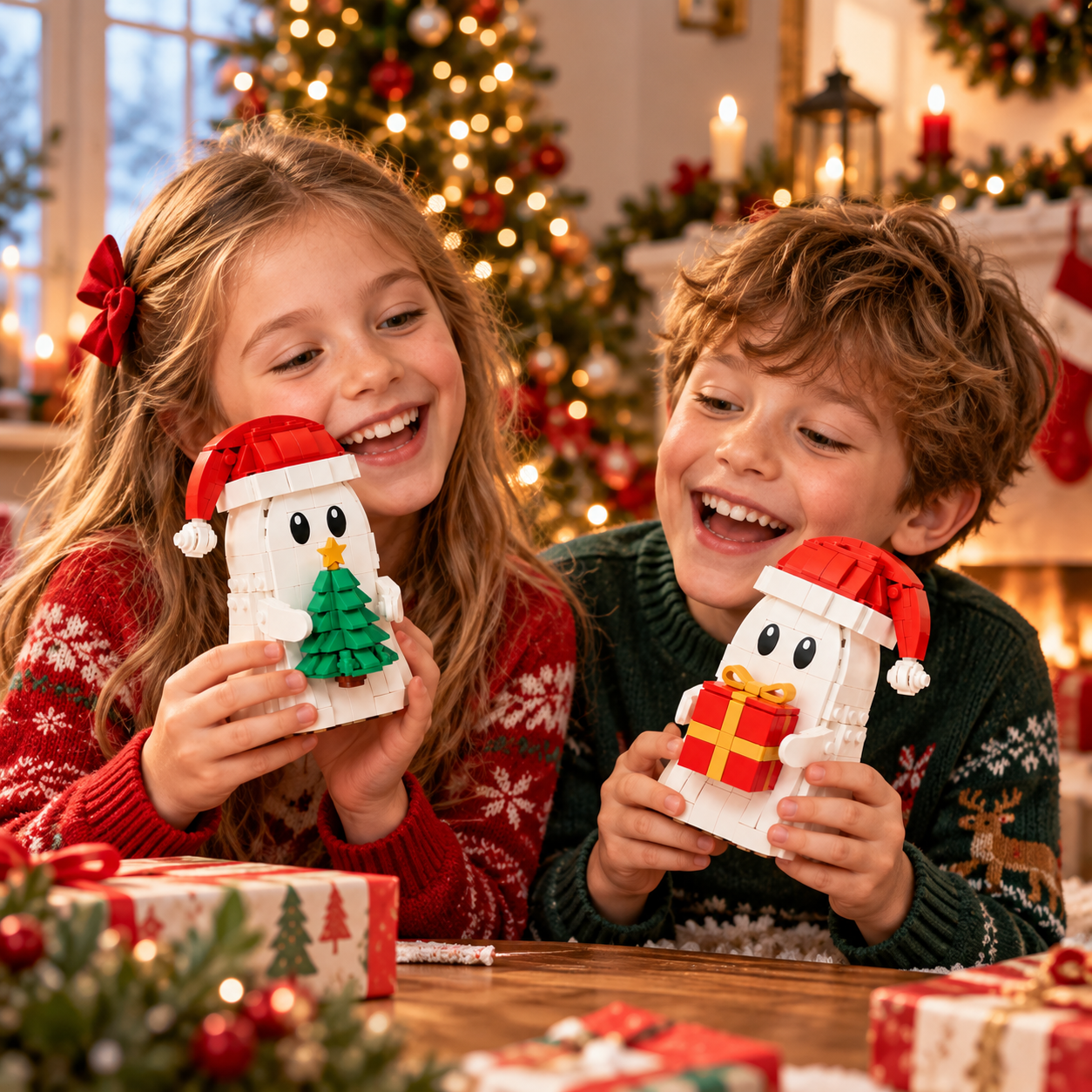 Christmas Gift & Tree Ghosts Building Set-2026 Limited Edition