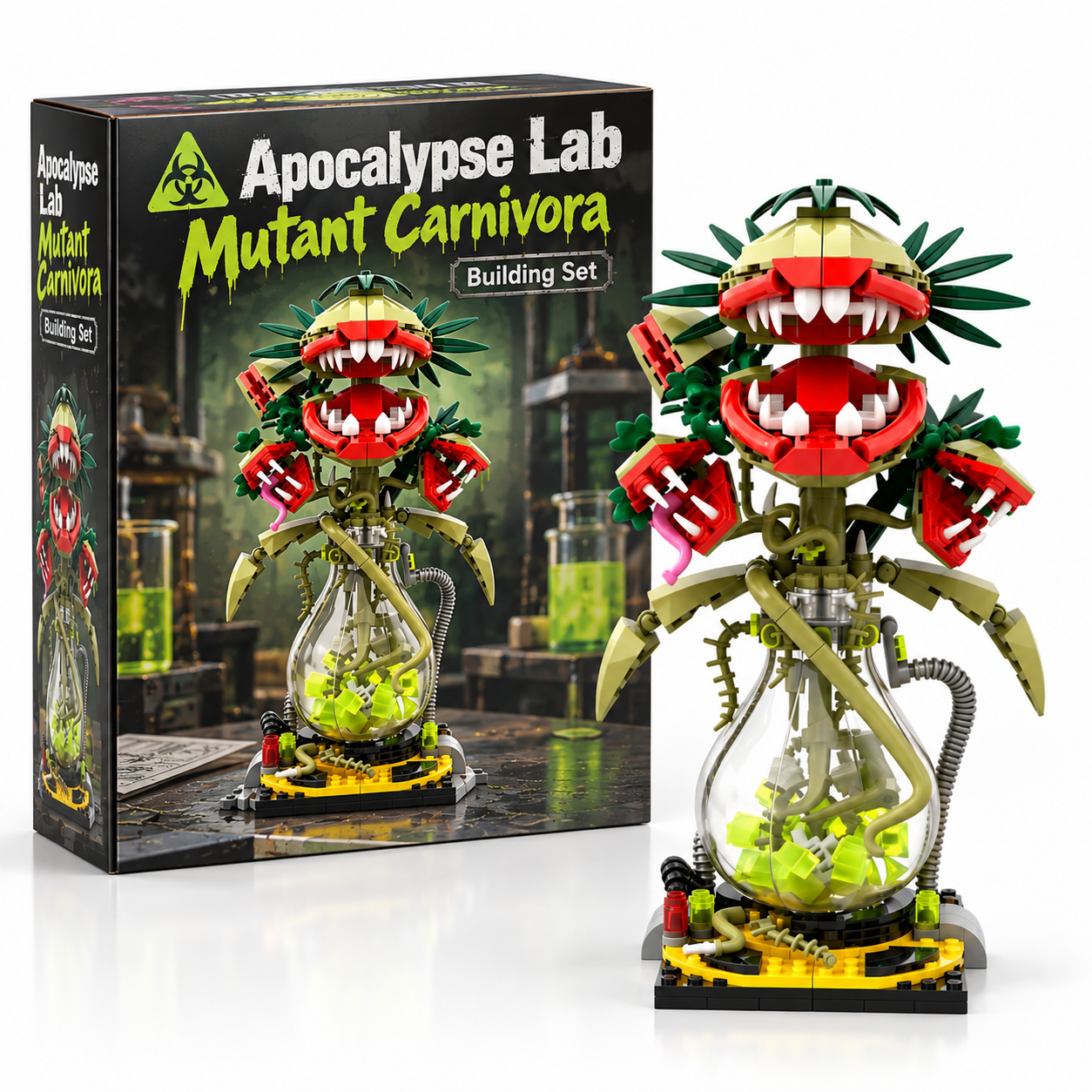 Apocalypse Lab Mutant Carnivora Building Set