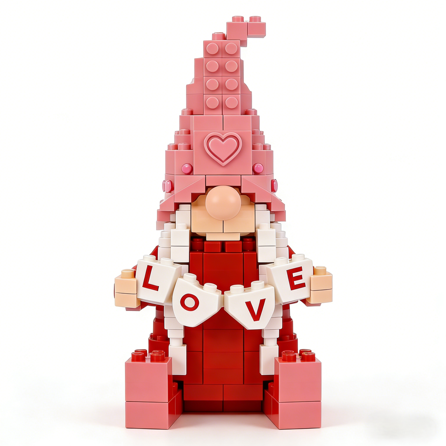 💗 The Love & XOXO Gnome Duo Building Block set