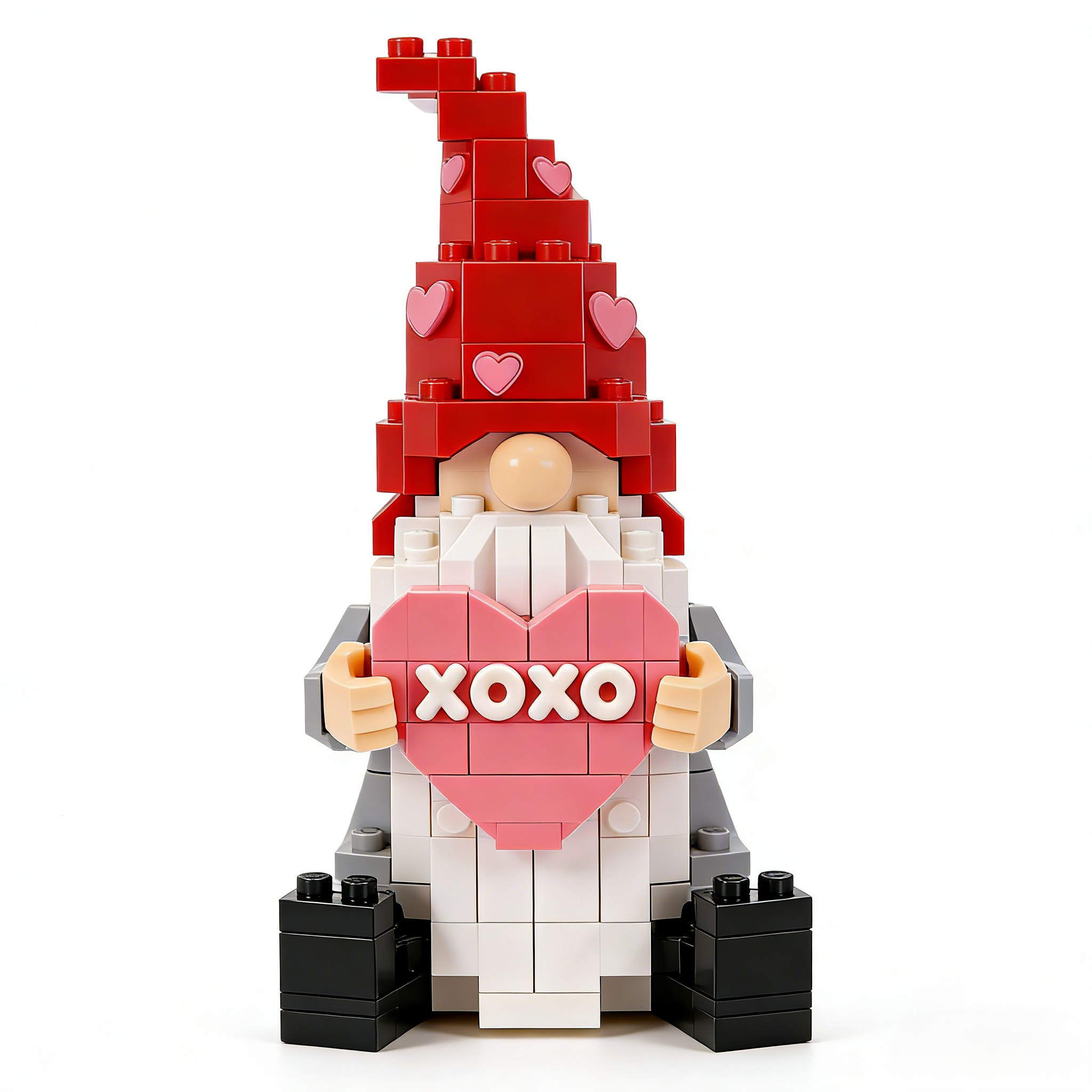 💗 The Love & XOXO Gnome Duo Building Block set