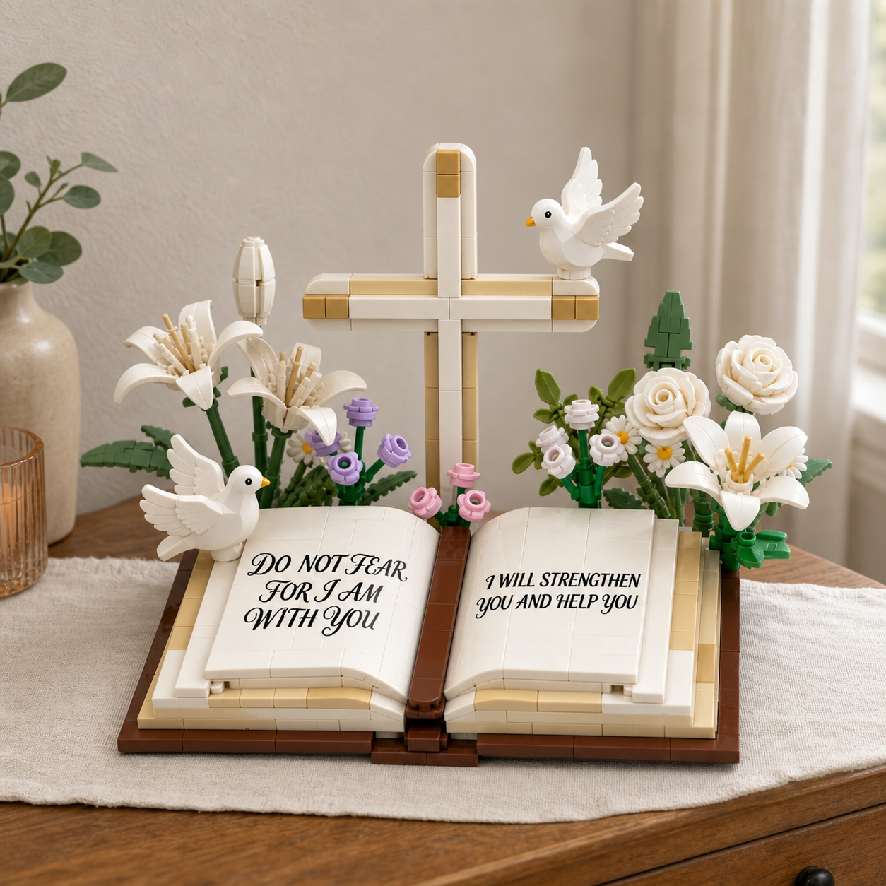 Isaiah 41:10 Faith & Strength Bible Building Block Set