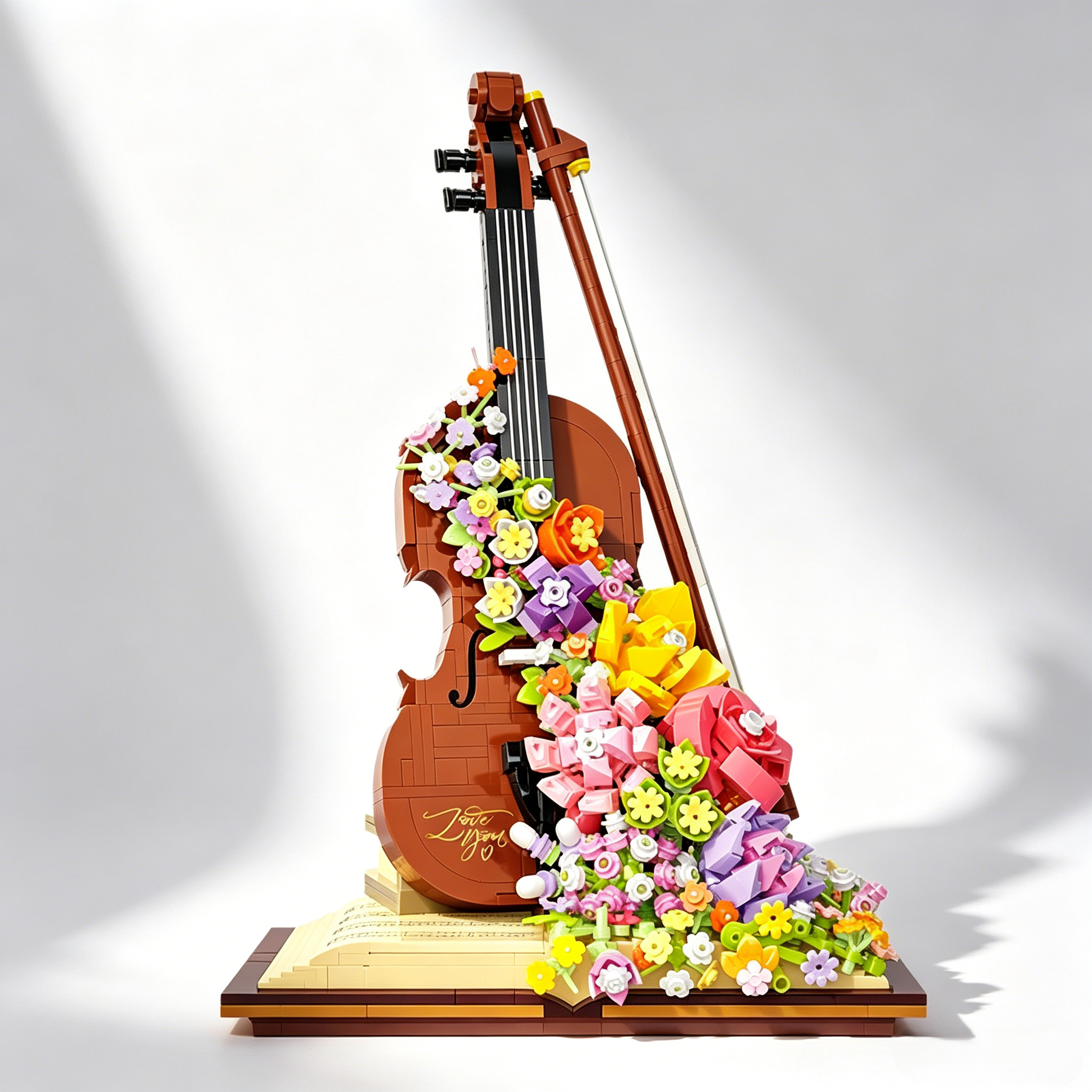Blooming Ukulele Building Block Set