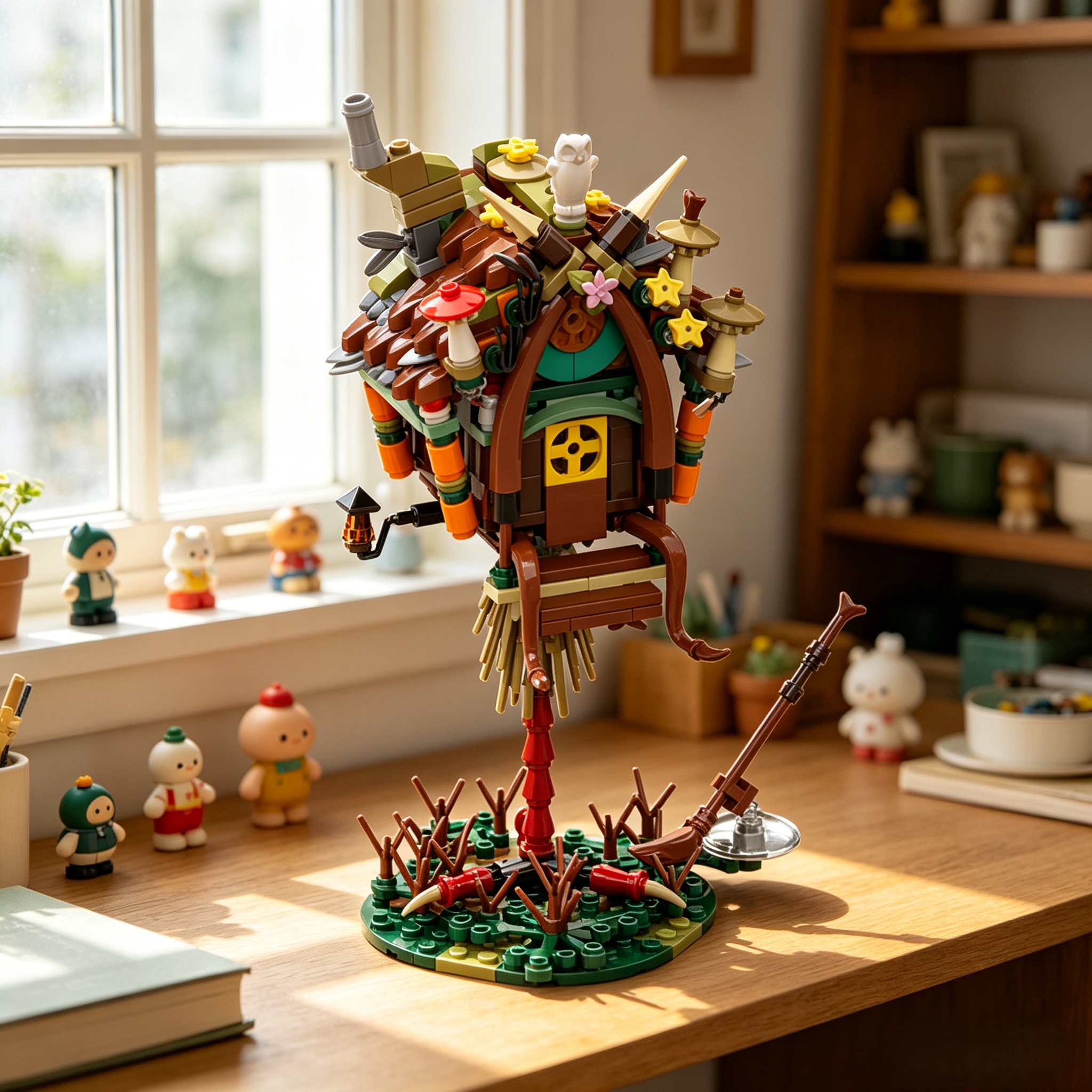 Forest Fairy Treehouse Building Block Set