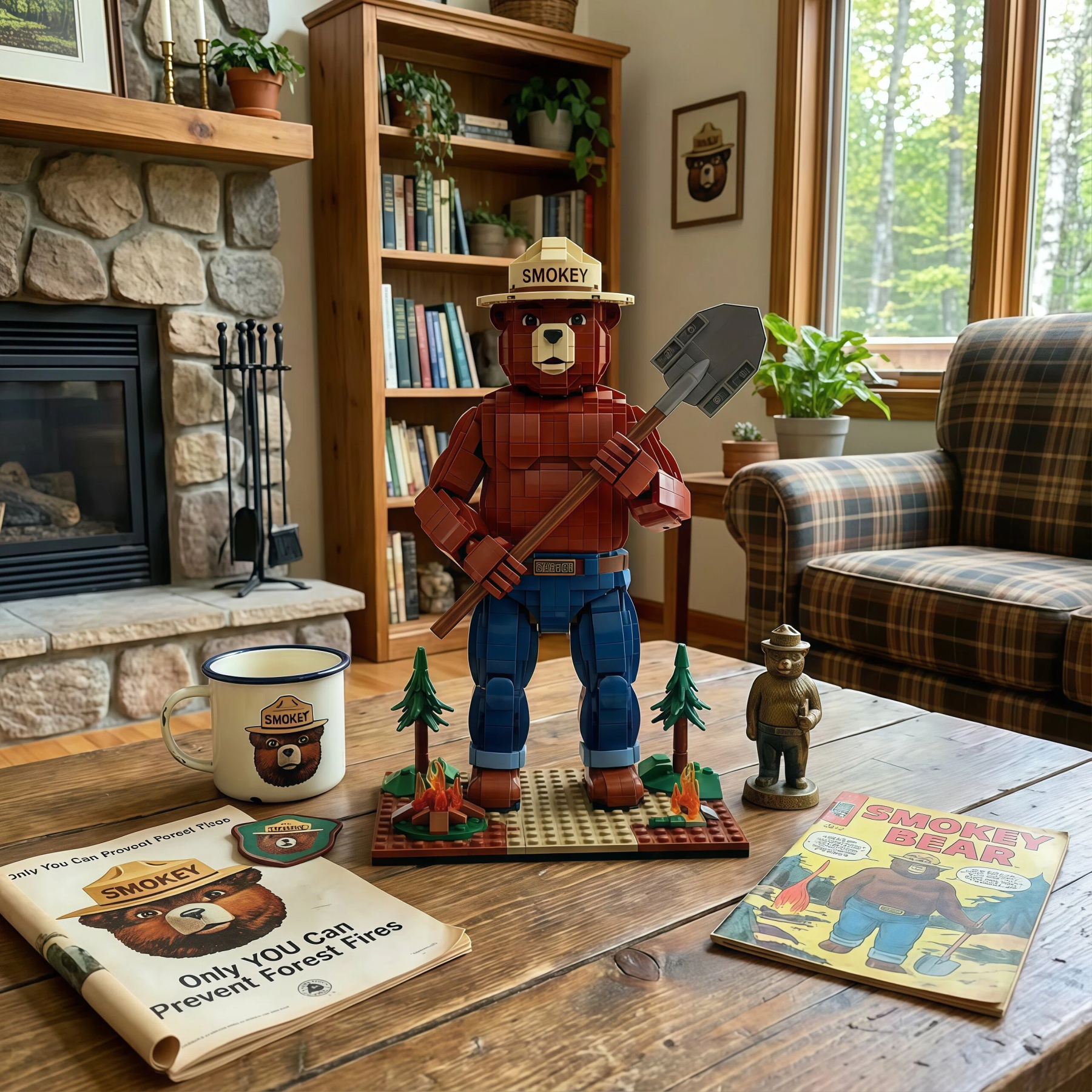 Smokey Bear 80th Anniversary Collector Brick Edition🔥