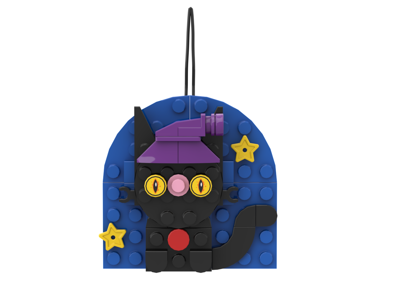 Halloween Building Blocks Wall Decals / Hanging Items