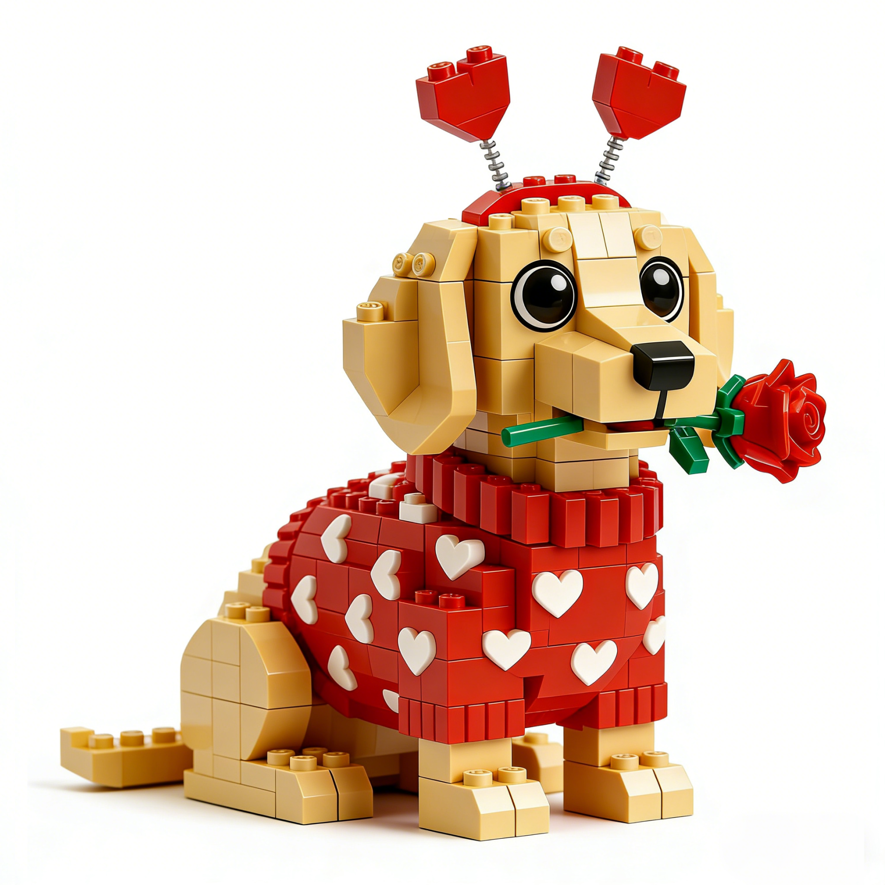 🐶❤️ 2026 Valentine’s Day Labrador Brick Set