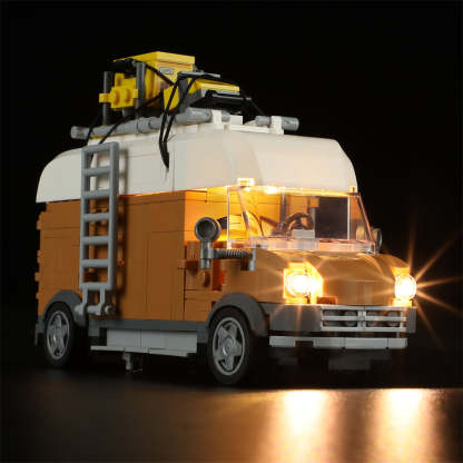 Carpentry Van Building Blocks | Collectible Woodworking Model Set