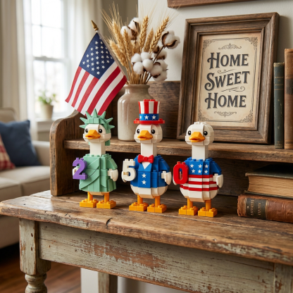 Patriotic Goose Brick Collector Set – 250th Anniversary Limited Edition🪿