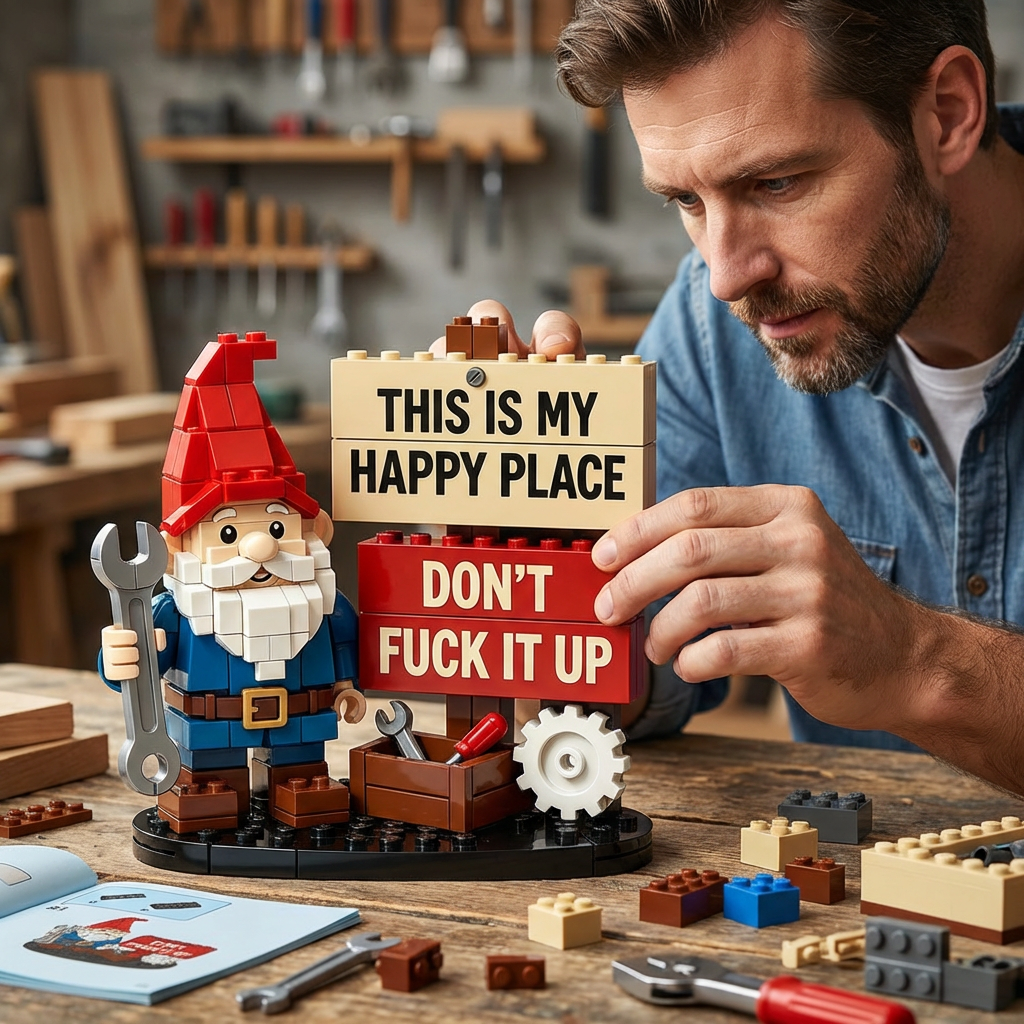 Workshop Gnome Building Block Set🔨⚙️
