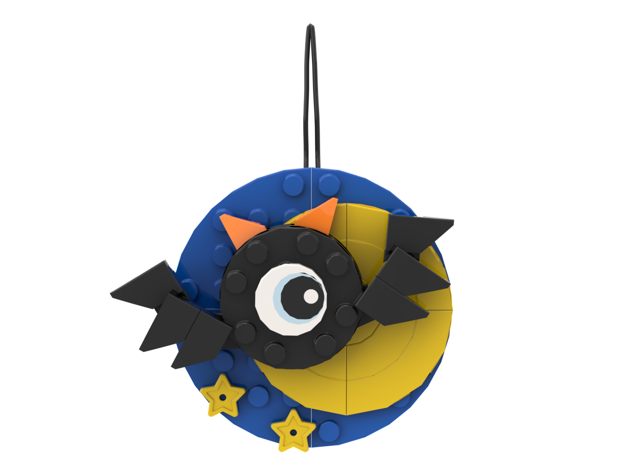 Halloween Building Blocks Wall Decals / Hanging Items