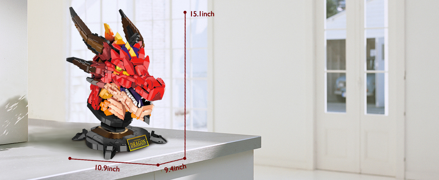 dragon head model toys