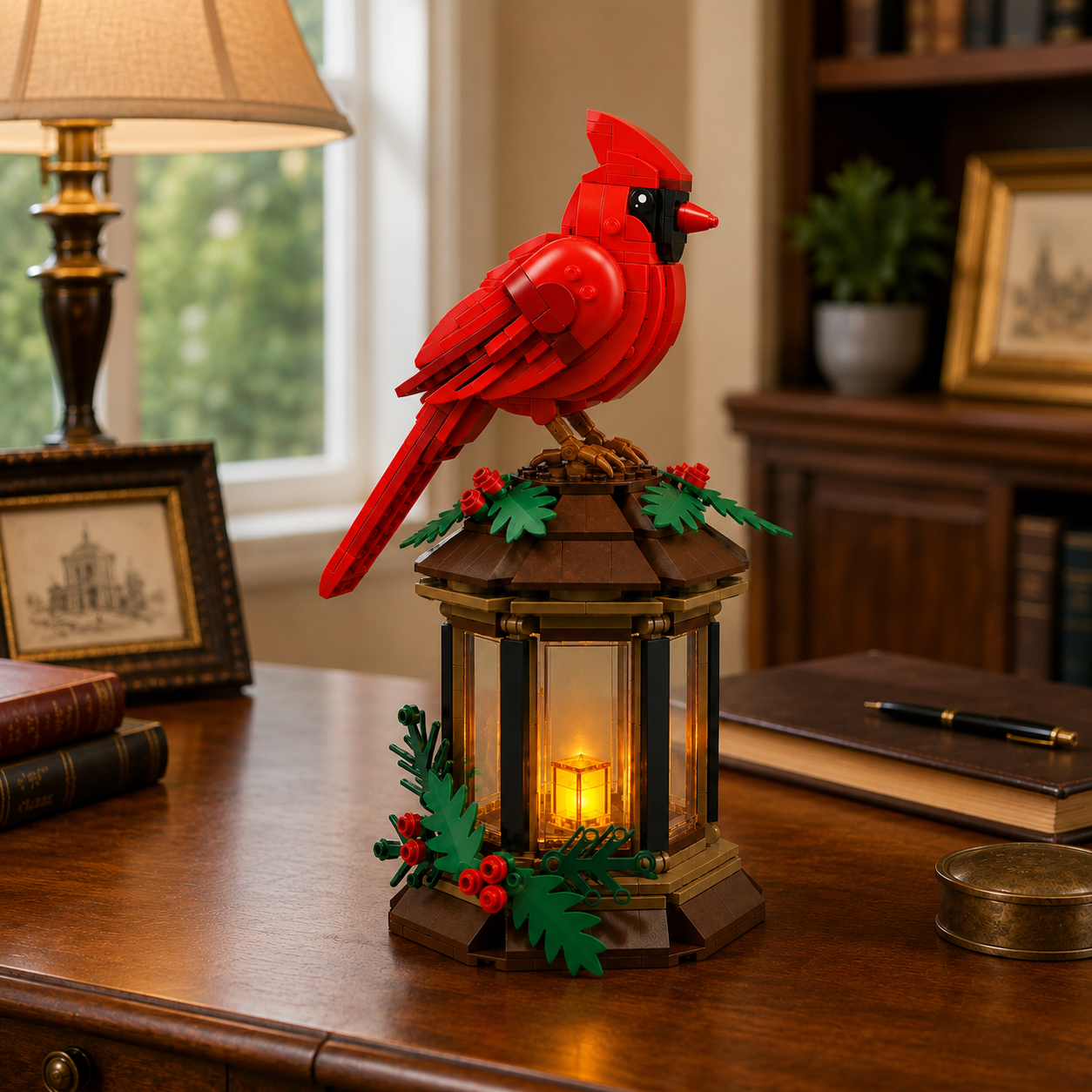 Cardinal’s Eternal Glow Lantern Building Block Set