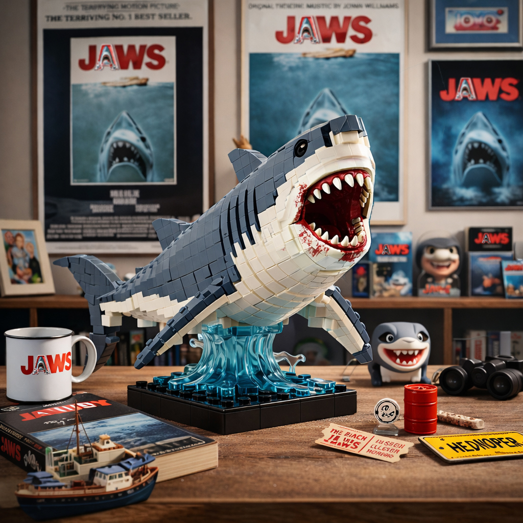 J🦈WS 50th Anniversary Shark – Collector Brick Edition – Yoursbrick