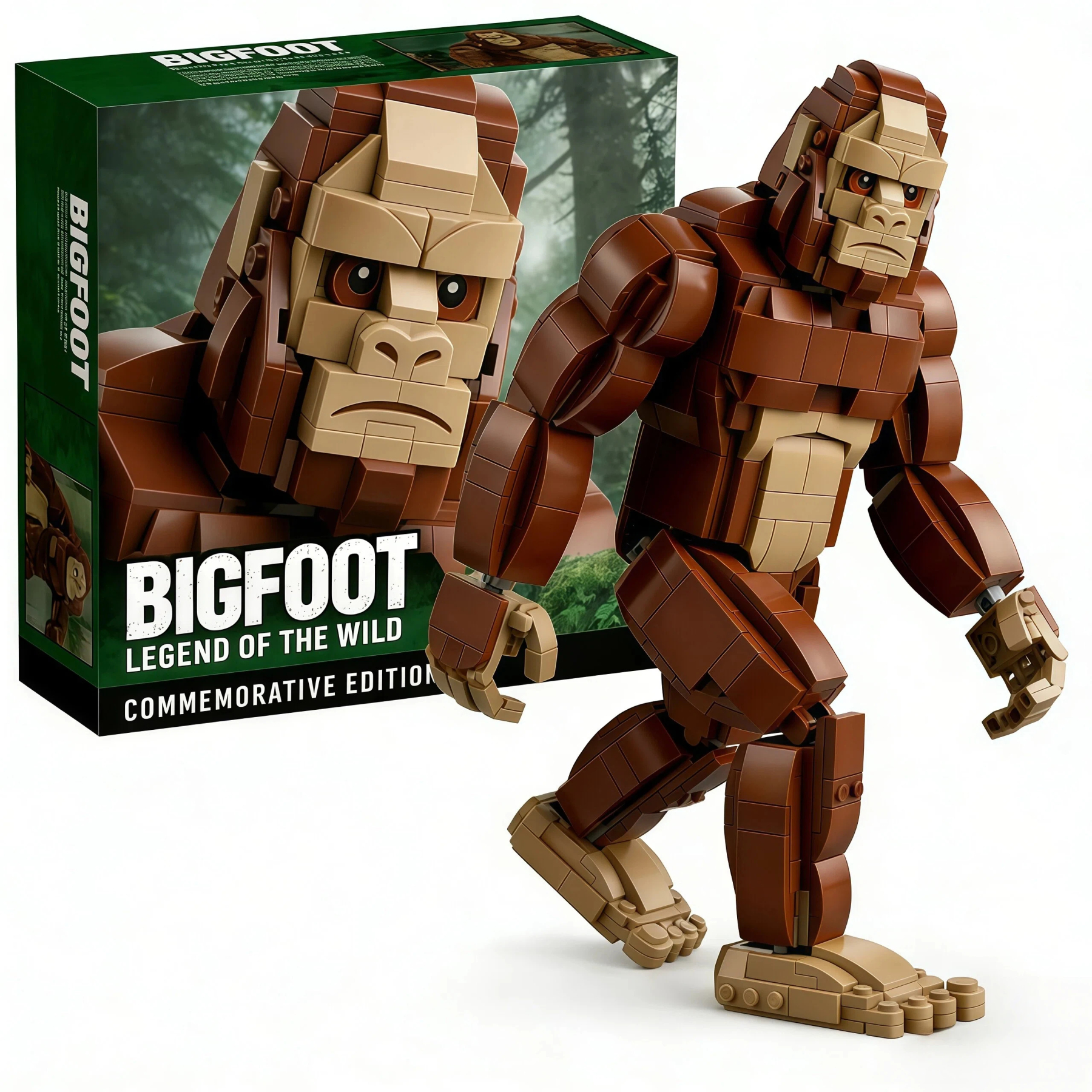 🌲Bigfoot Brick Model | Legend of the Wild – Collector Edition🔥