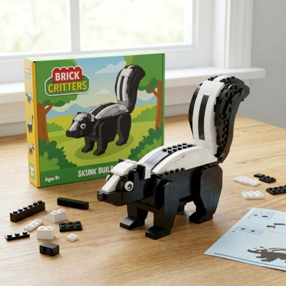 Cute Skunk Building Block Set🦨