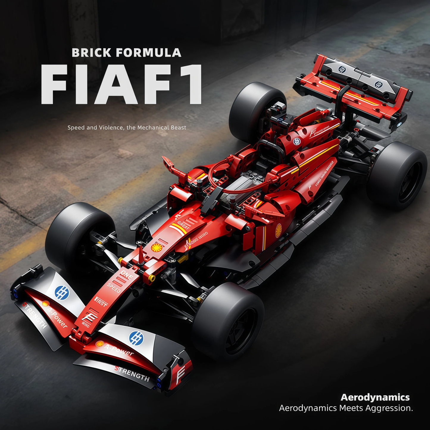 Brick Formula F1 Racer – Speed, Power & Precision in Every Piece