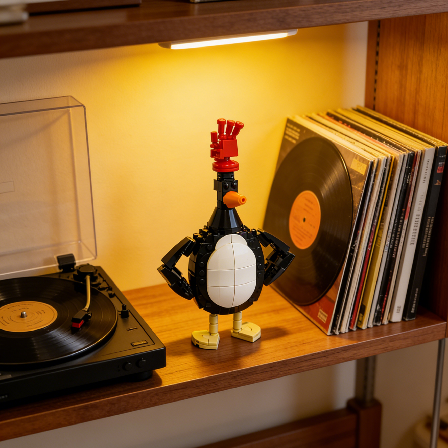 The Disguised Penguin Brick Figure