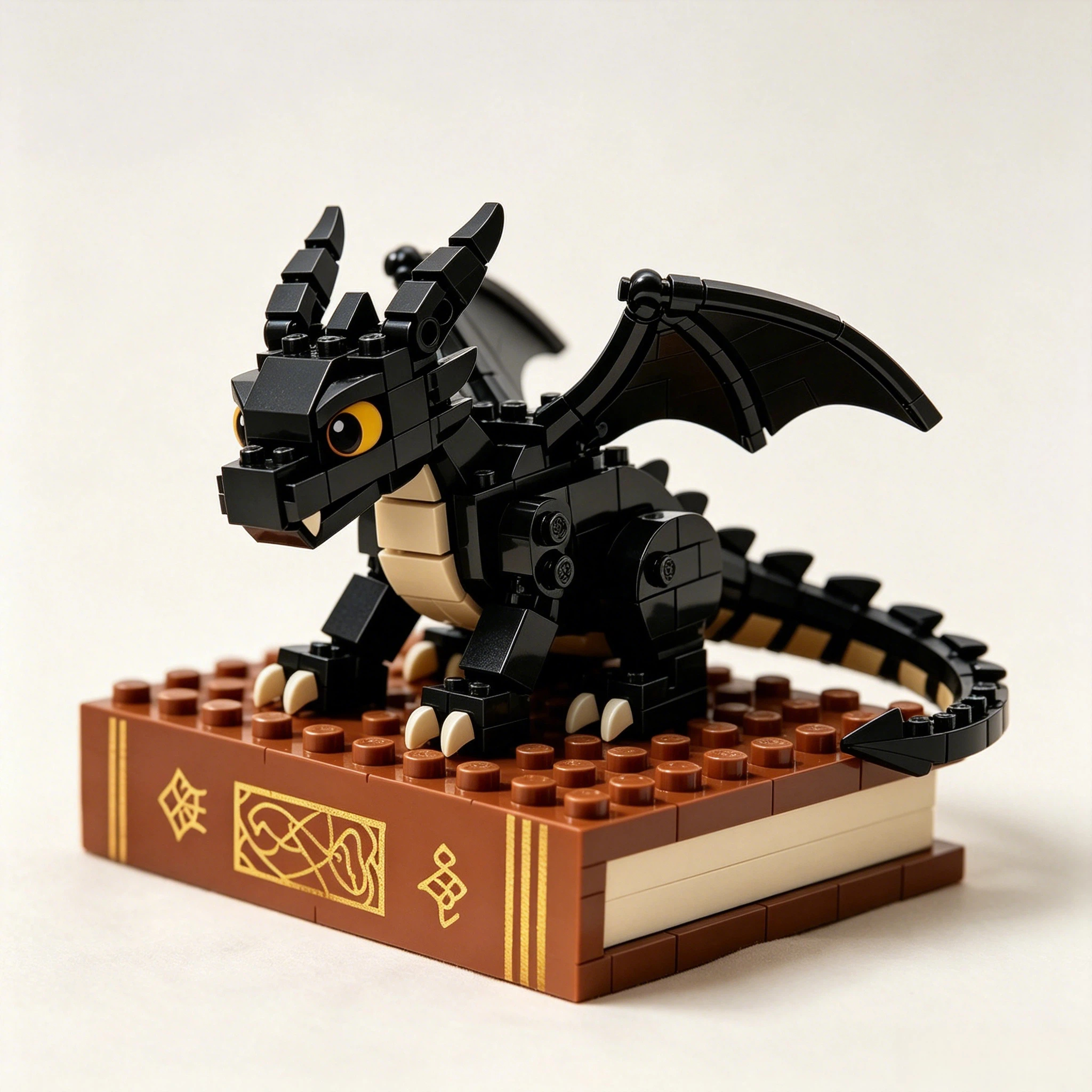 Shadow Dragon Tome Building Block Set🐉