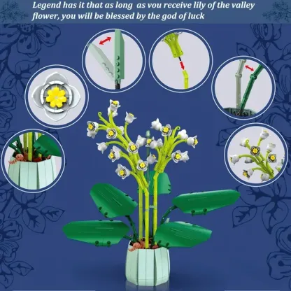 DIY Flower Building Kit--Lily of The Valley