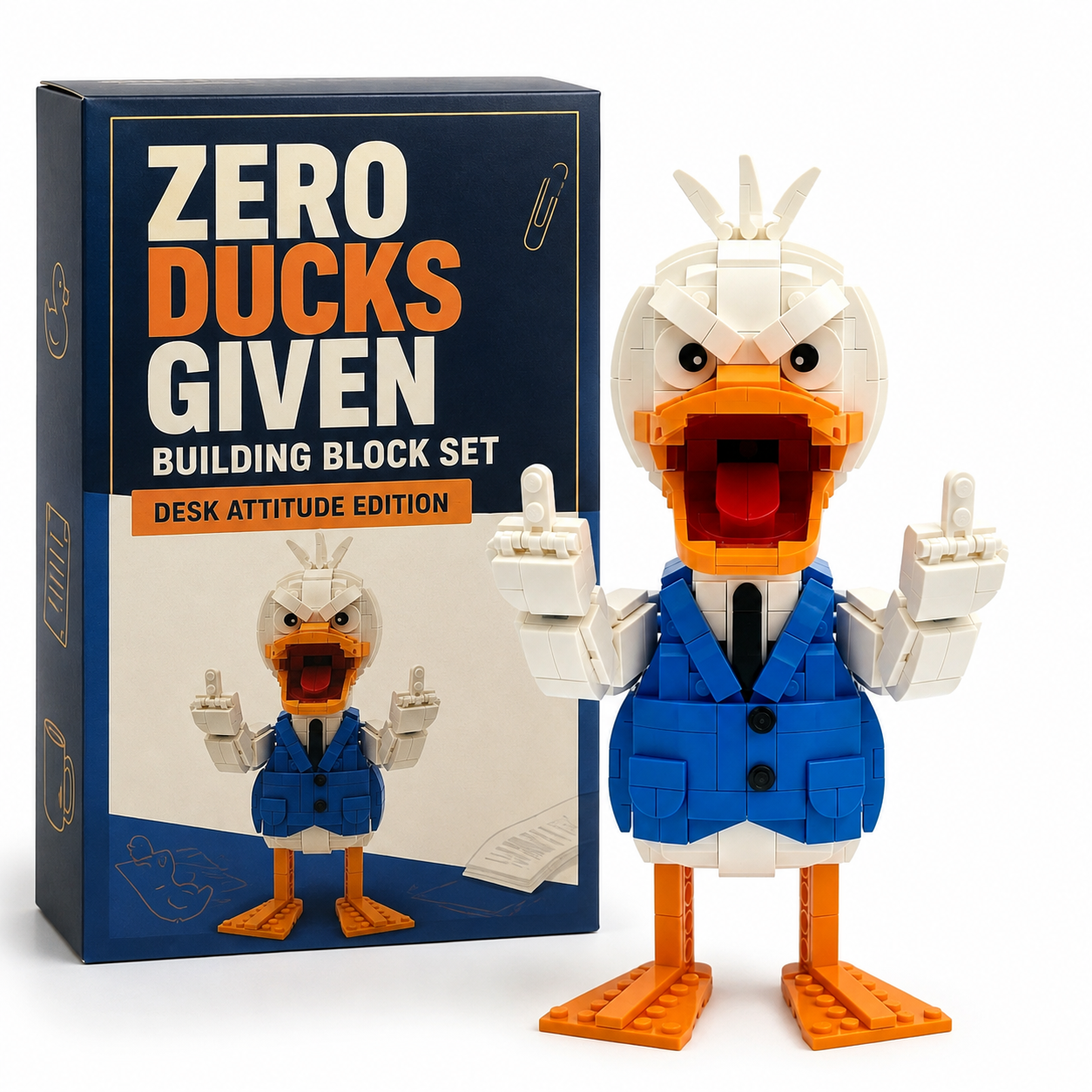 Zero Ducks Given Building Block Set