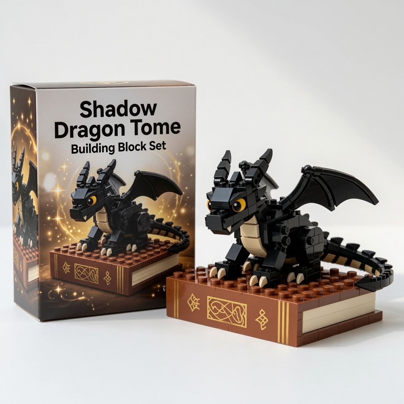Shadow Dragon Tome Building Block Set🐉