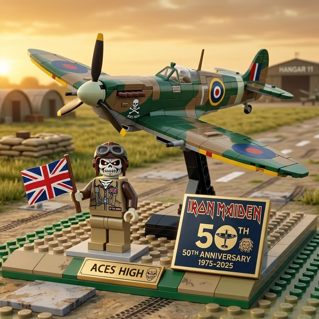 50th Anniversary: The "Aces High" Spitfire Diorama