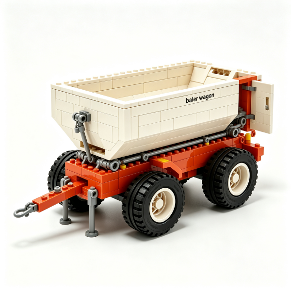  Landing Page Copy for Farm Baler Wagon Building Block Set