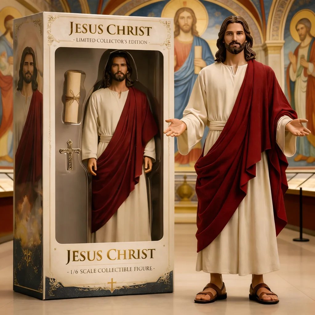 🔥 Limited Collector’s Edition — Scale Jesus Figure Worth Cherishing