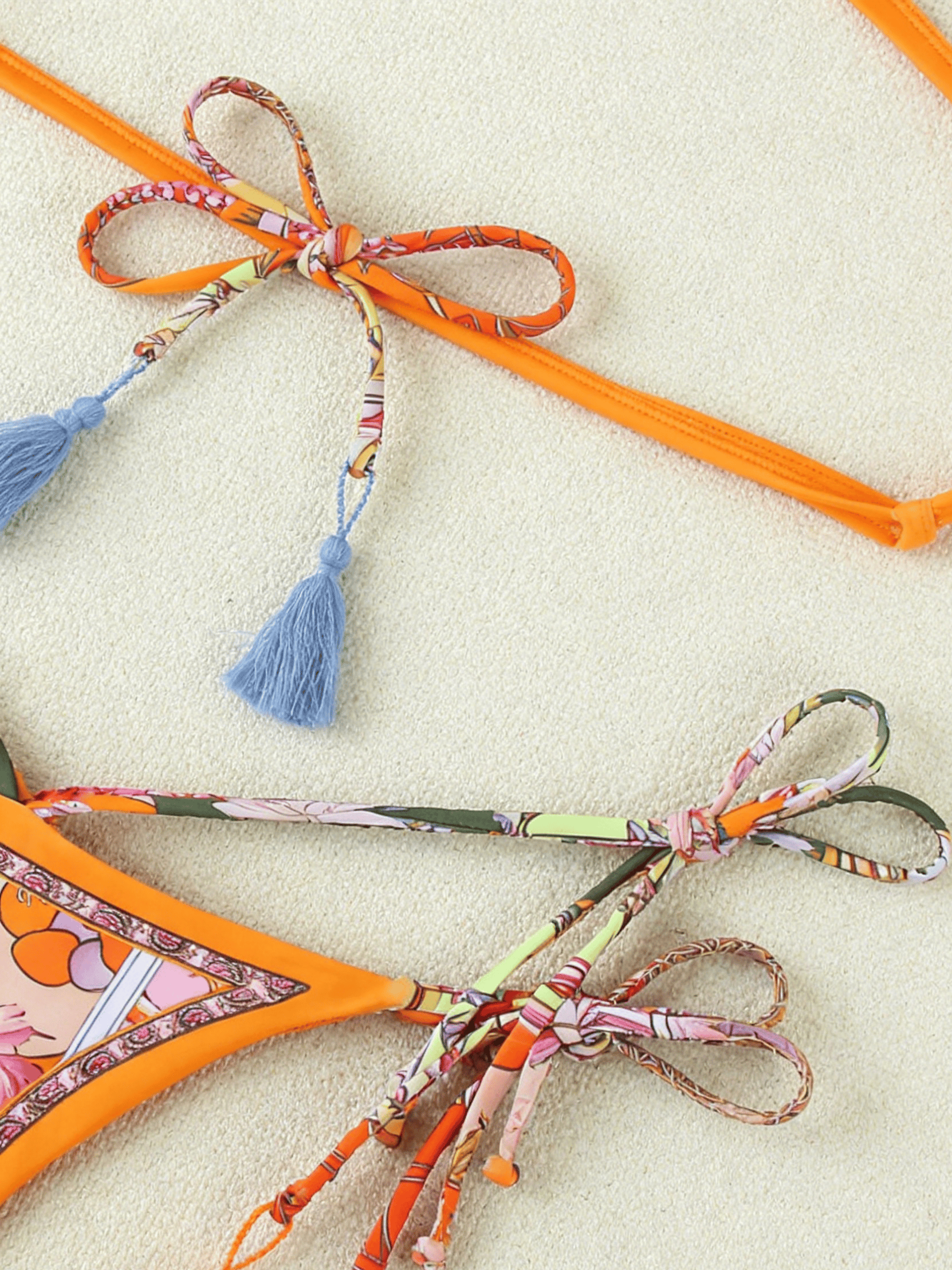 🔥Summer Hot Sale 49%OFF🌺👙 Boho Floral Bikini Set – Bold, Bright & Beach-Ready