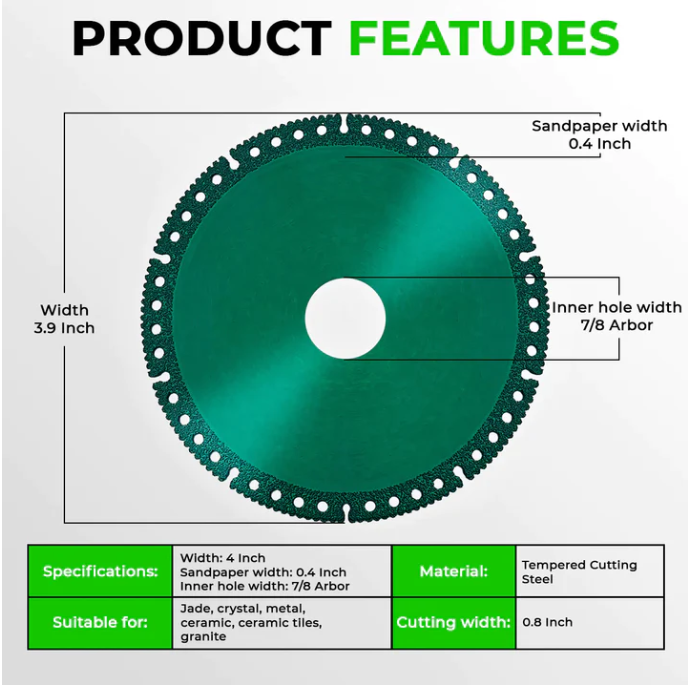 Angle Grinder Disc - Cut Everything like butter