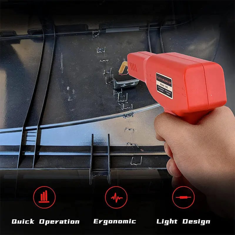 Car Plastic Welding Repair Tool, HandheldPlastic Welder for Bumper and DashboardFixes, Car Body Repair Tool, Portable Welder Machine
