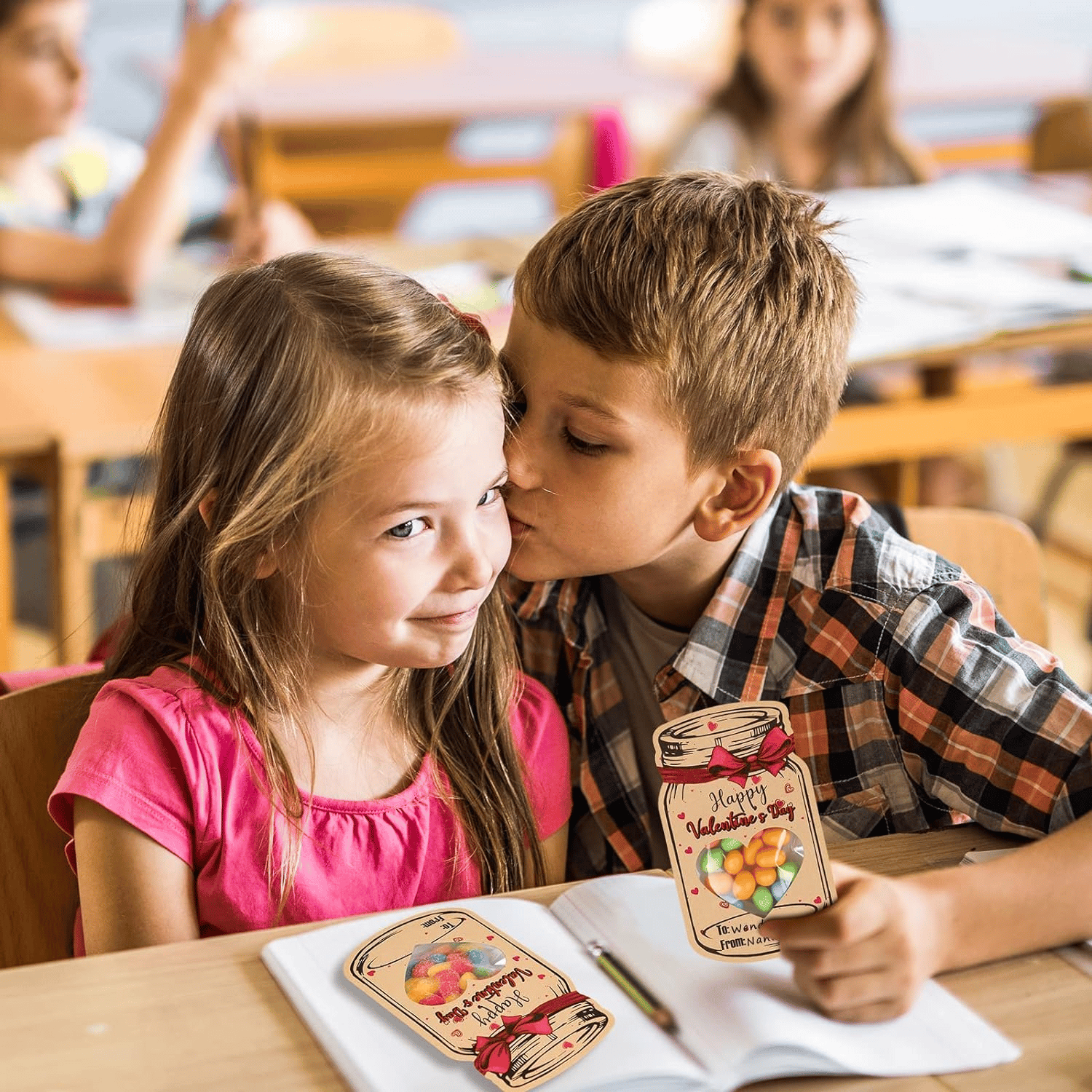 🔥🔥BIG DEAL 48% OFF-🔥24 Pack Valentines Day Cards for Kids💖💖