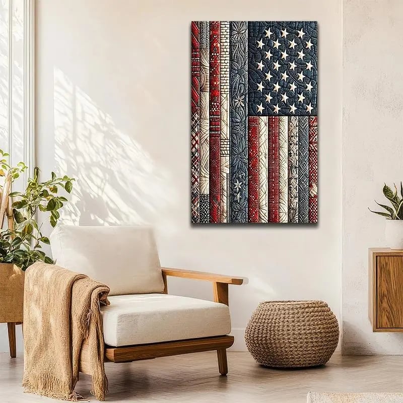 Beginner-Friendly!💎🇺🇸 American Flag DIY 5D Diamond Painting Kit❤️(✨Buy 2 Free Shipping)