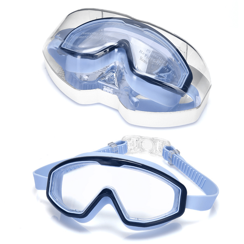 🏊‍♂️🔥Kids Swim Goggles for 3-15 UV Protection Anti-Fog High Definition Waterproof Adjustable Goggles