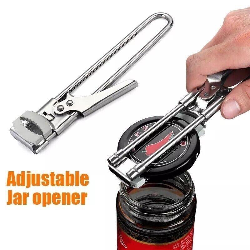 Adjustable Stainless Steel Jar Opener