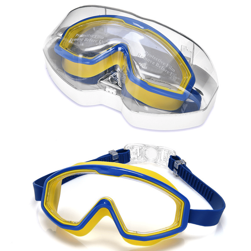 🏊‍♂️🔥Kids Swim Goggles for 3-15 UV Protection Anti-Fog High Definition Waterproof Adjustable Goggles