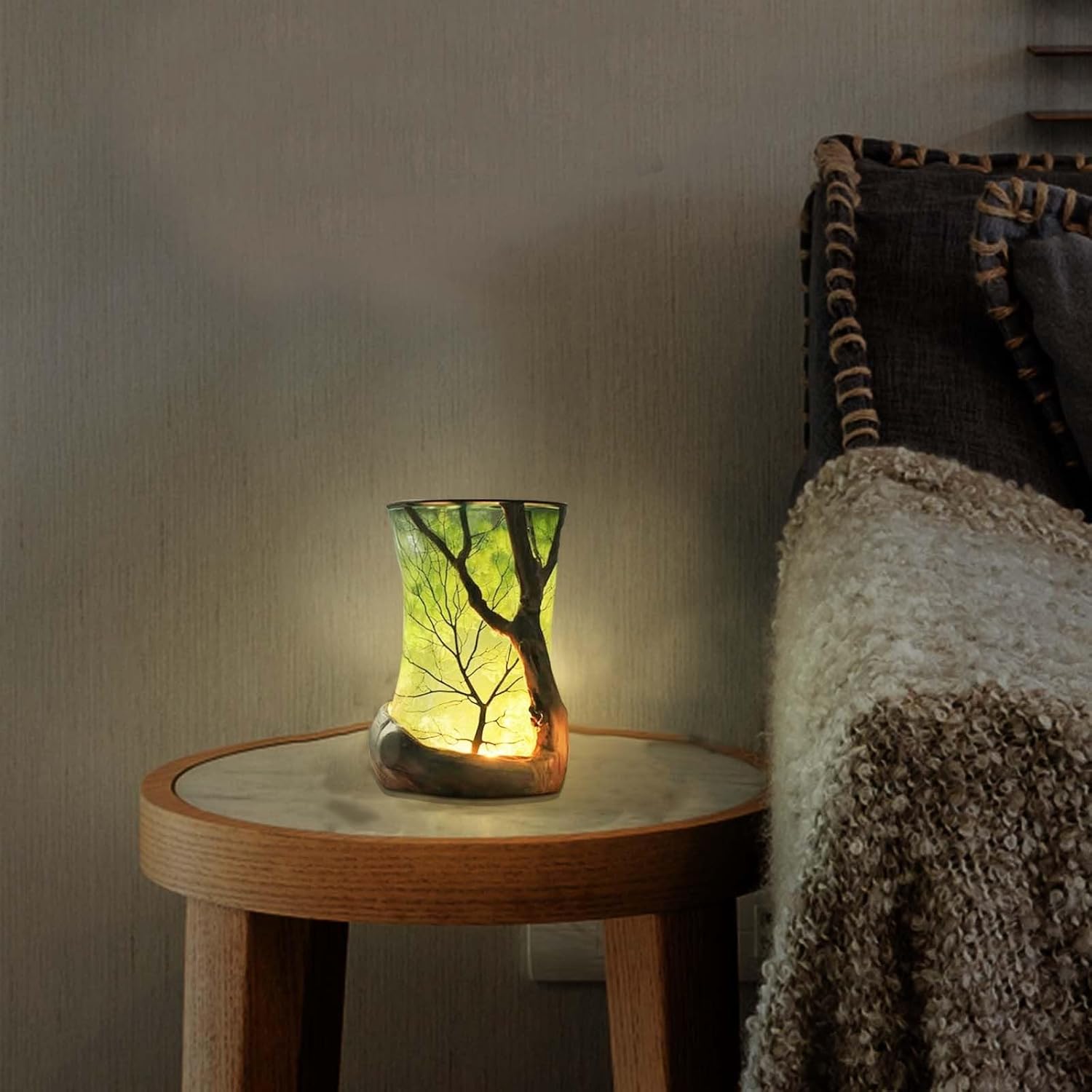 🌿“Enchanted Forest” Nature-Inspired Ambient Lamp