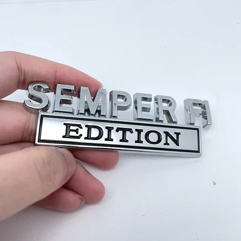 🔥SEMPER FI EDITION Car Emblem Metal Badge🔥