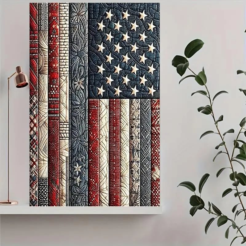 Beginner-Friendly!💎🇺🇸 American Flag DIY 5D Diamond Painting Kit❤️(✨Buy 2 Free Shipping)