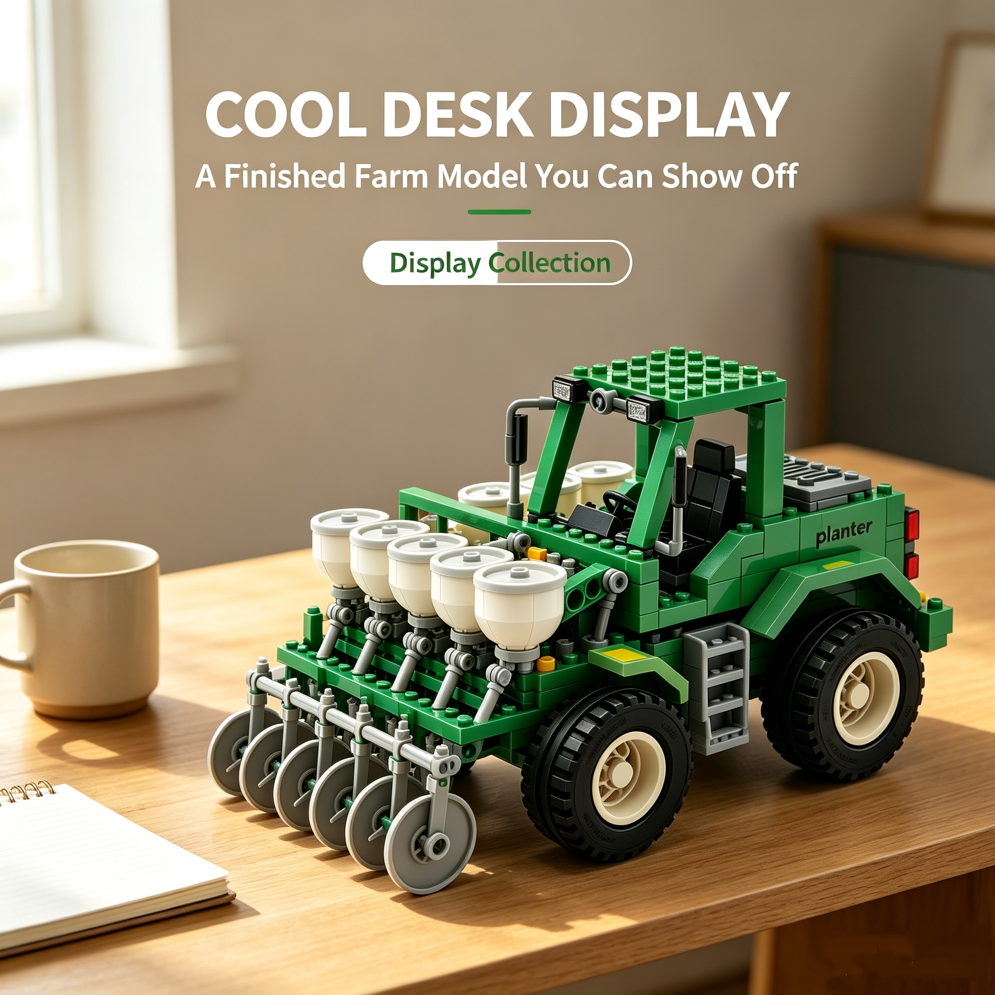 Farm Sowing Machine Building Set