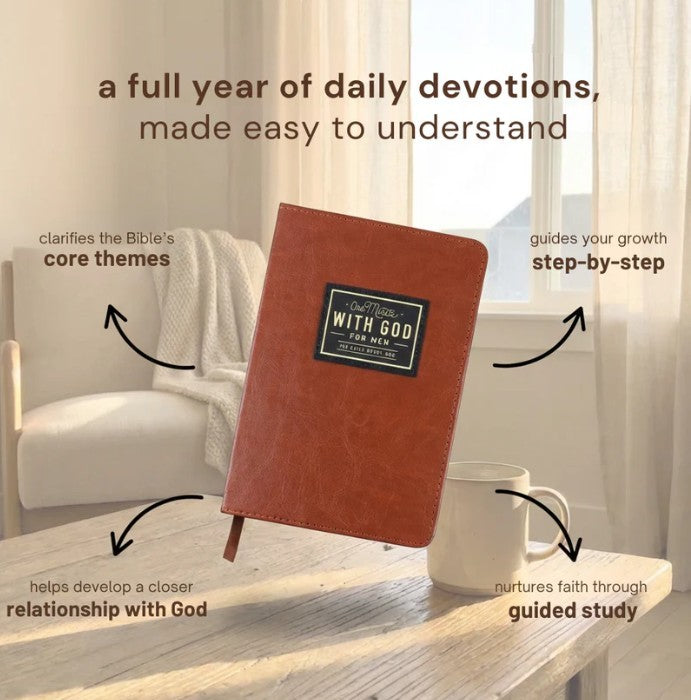 One Minute With God: 365-Day Daily Prayer Book for Men