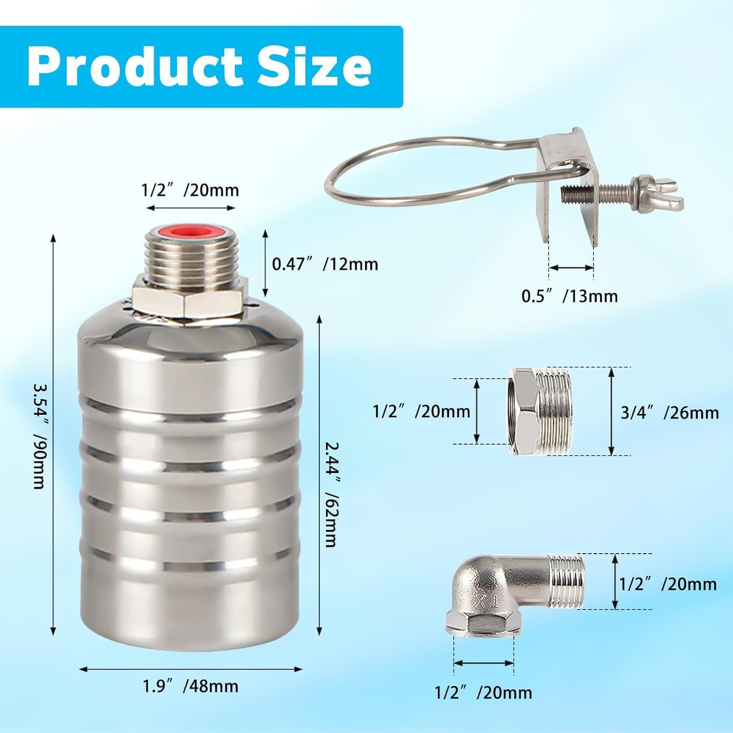 Water Level Automatic Control Float Valve